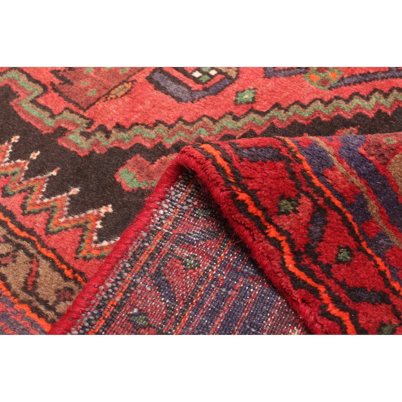 ECARPETGALLERY Hand-knotted Anadol Red Wool Rug - 4'2 x 7'1