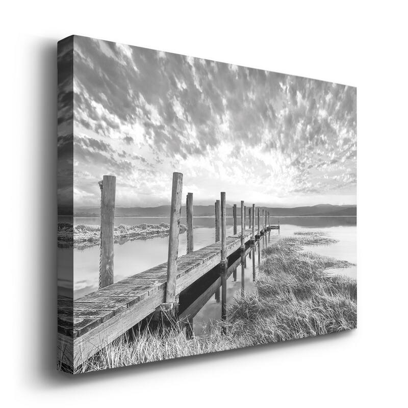 Sunset Contemplation Premium Gallery Wrapped Canvas - Ready to Hang