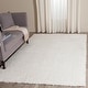 preview thumbnail 2 of 98, SAFAVIEH Indie Shag Hasna 2-inch Thick Rug 6'7" x 9'2" - Creme - Rectangle