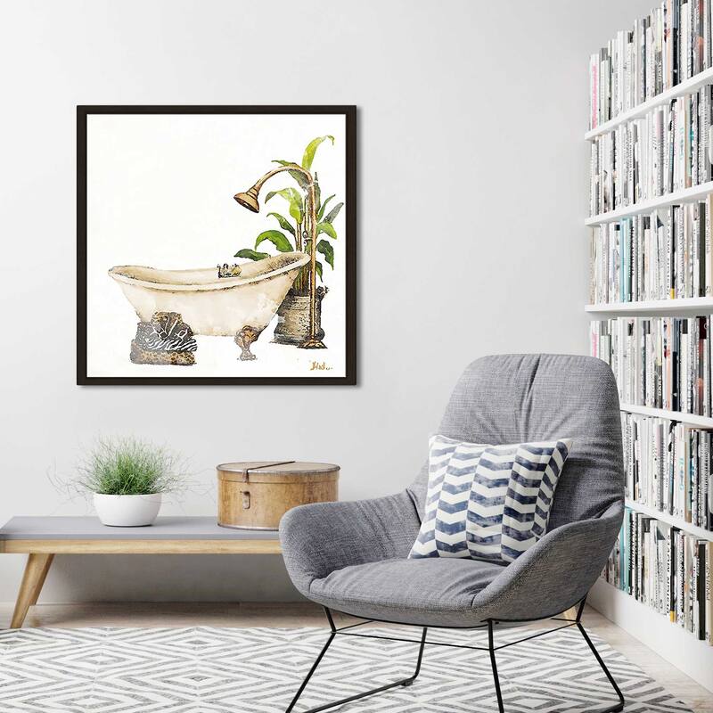 "Le Tub II" Print on Floating Canvas
