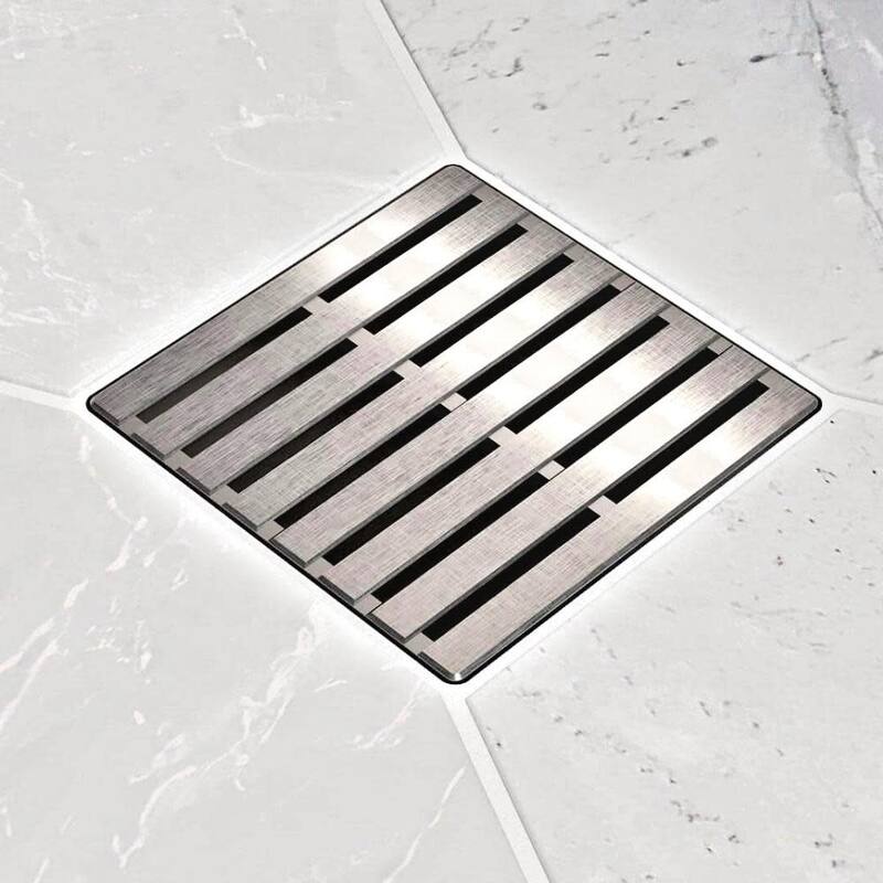 Ebbe America E4811-BN PARALLEL - Brushed Nickel - Unique Drain Cover - Brushed Nickel