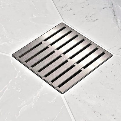 Ebbe America E4811-BN PARALLEL - Brushed Nickel - Unique Drain Cover