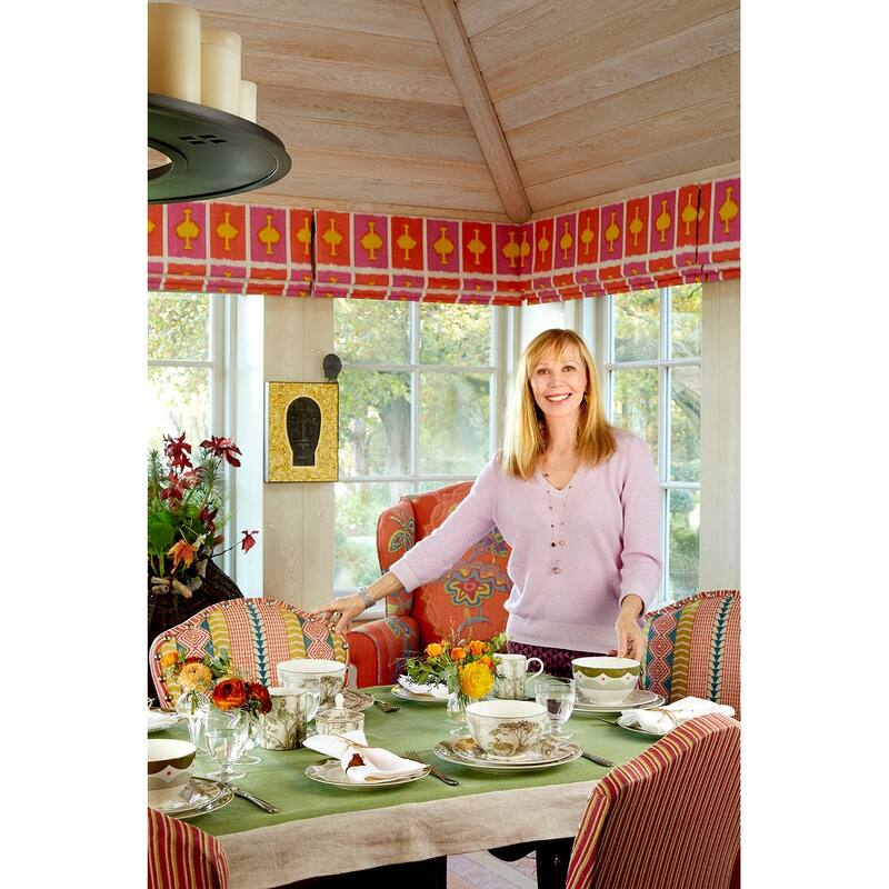 Kit Kemp for Spode Tall Trees Porcelain Pasta Bowl - 10.5 Inch