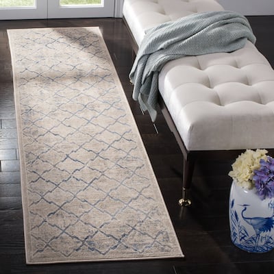 SAFAVIEH Brentwood Annelyse Traditional Oriental Trellis Rug - 2' x 8' Runner