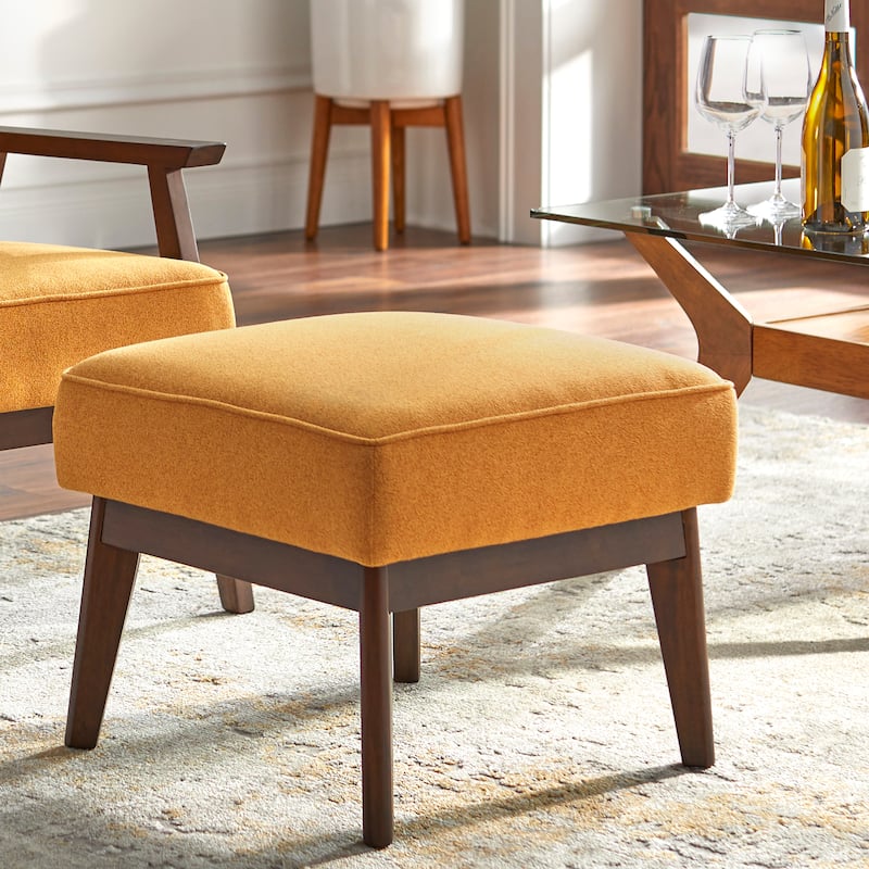 Simple Living Sonia Ottoman - Yellow