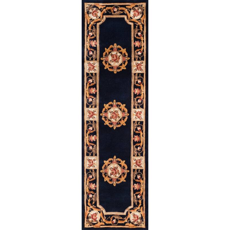 Momeni Harmony Hand Tufted Wool Traditional Floral Area Rug