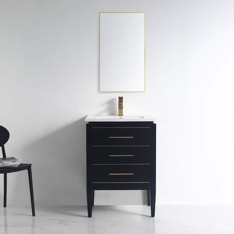 Ayer 24" Single Bathroom Vanity Set - 18D x 24W x 34H