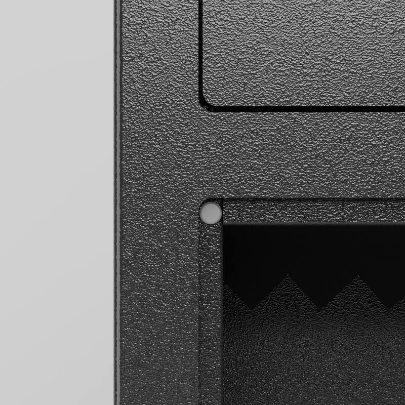 Roomfitters Digital Depository Safe with Electronic Lock, Drop Slot Security Box, Black