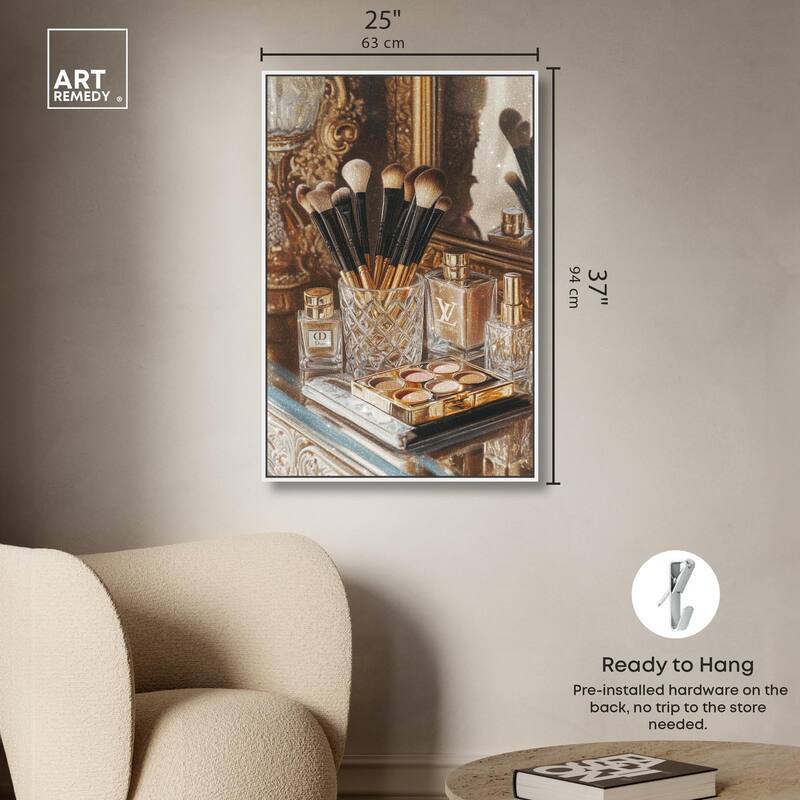 Oranate Makeup Collection Canvas by Art Remedy