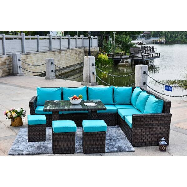 Shop Attach 3 Colors Cushion Cover Outdoor Patio Garden Furniture