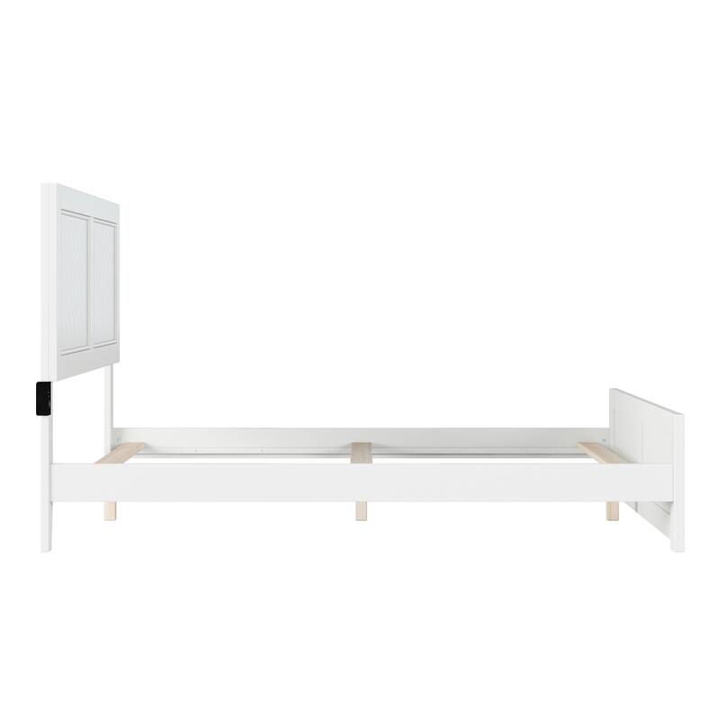 Canyon Foundation Bed Frame with Matching Footboard