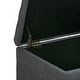preview thumbnail 41 of 66, WYNDENHALL Lancaster 44 inch Wide Contemporary Rectangle Storage Ottoman