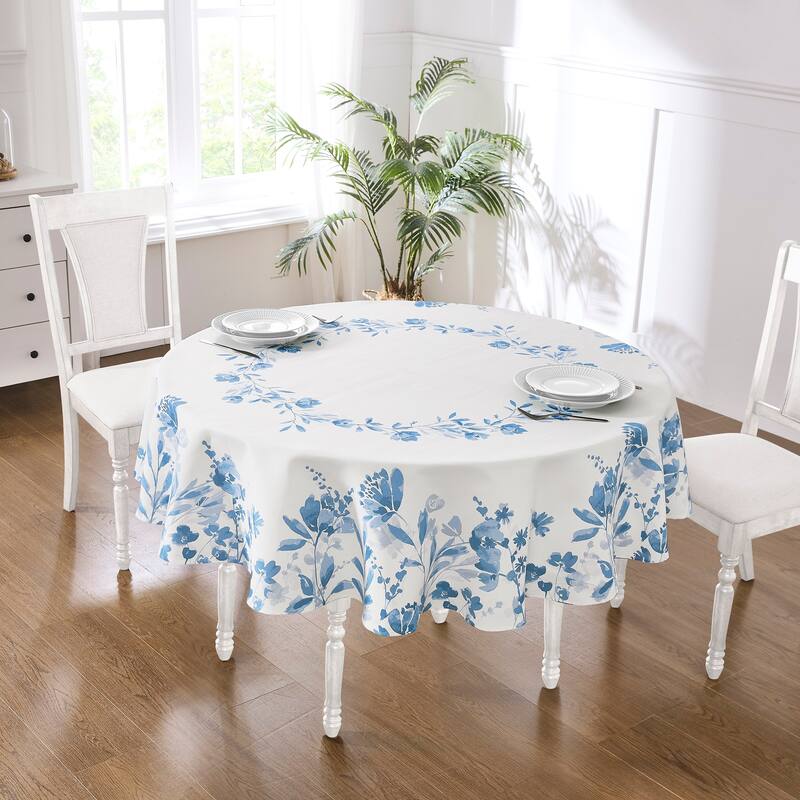 Izod Mystic Floral 70" Round Tablecloth
