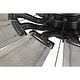 preview thumbnail 4 of 16, Springer II Collection 60-in Twelve-Blade Matte Black Modern Farmhouse Windmill Ceiling Fan - 60 in x 60 in x 16.26 in