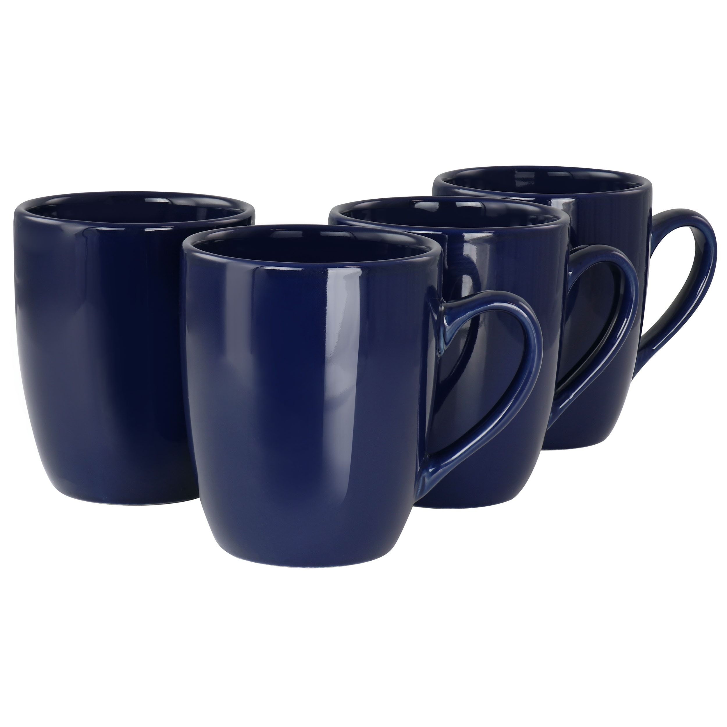 2 Espresso Cups Set 4oz Blue Pottery Handmade Cups 