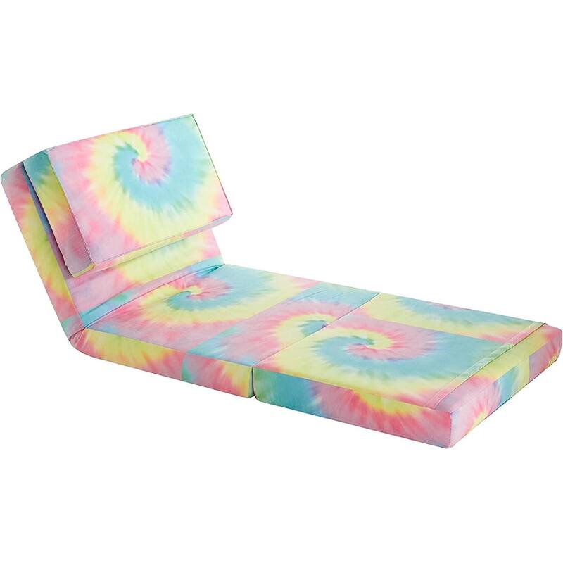 Urban Shop Ultra Suede Convertible Flip Chair
