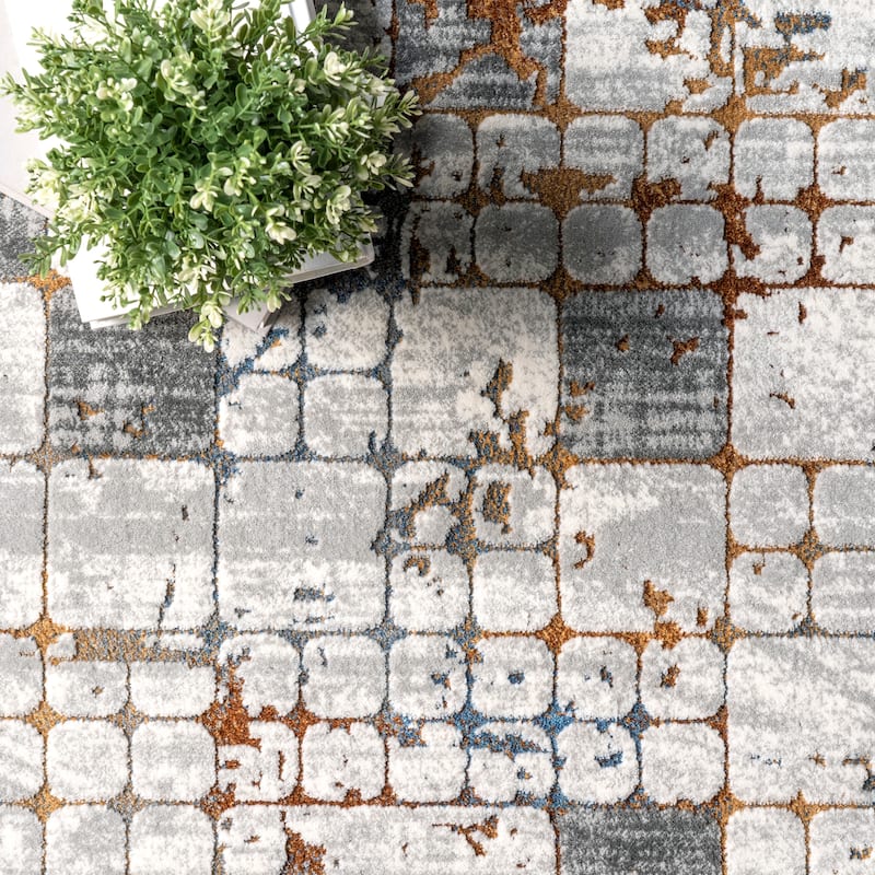 Nuloom Dallas Abstract Tiles Area Rug