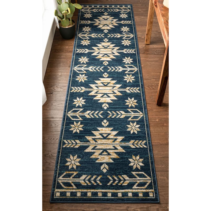 Well Woven Tulsa Canton Southwestern Area Rug