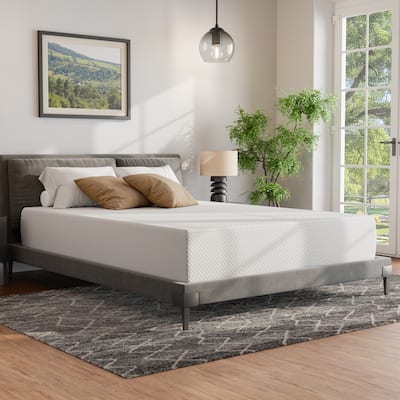 O-Sleep 12" Gel Memory Foam Mattress in a Box with CertiPUR-US and OEKO-TEX