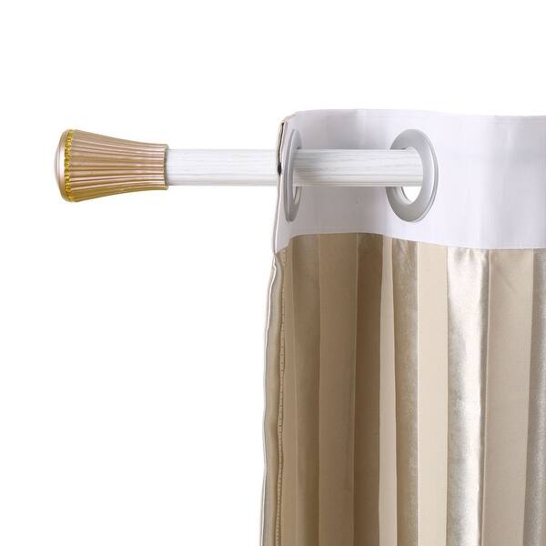Shop Home Curtain Window Drapery Rod Ends Cap Finials Gold Tone