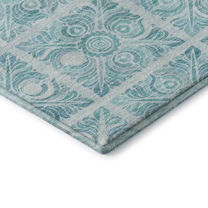 Premium Washable Super Soft Traditional Mosaic Mayfield Rug
