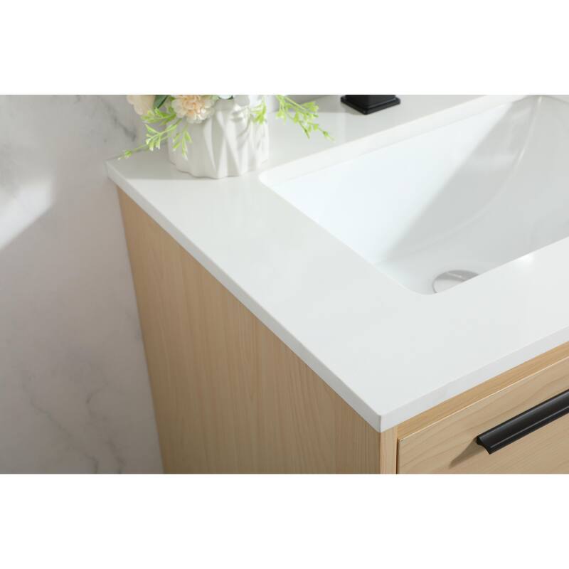 Brush 24 - 30 Inch Single Bathroom Vanity