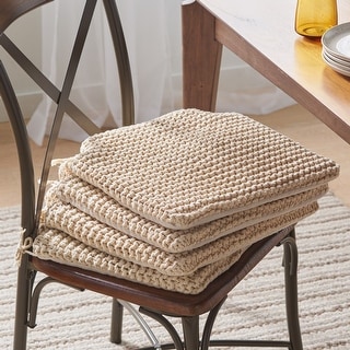 Franconia Knitted Cotton Cushions (Set of 4) by Christopher Knight Home