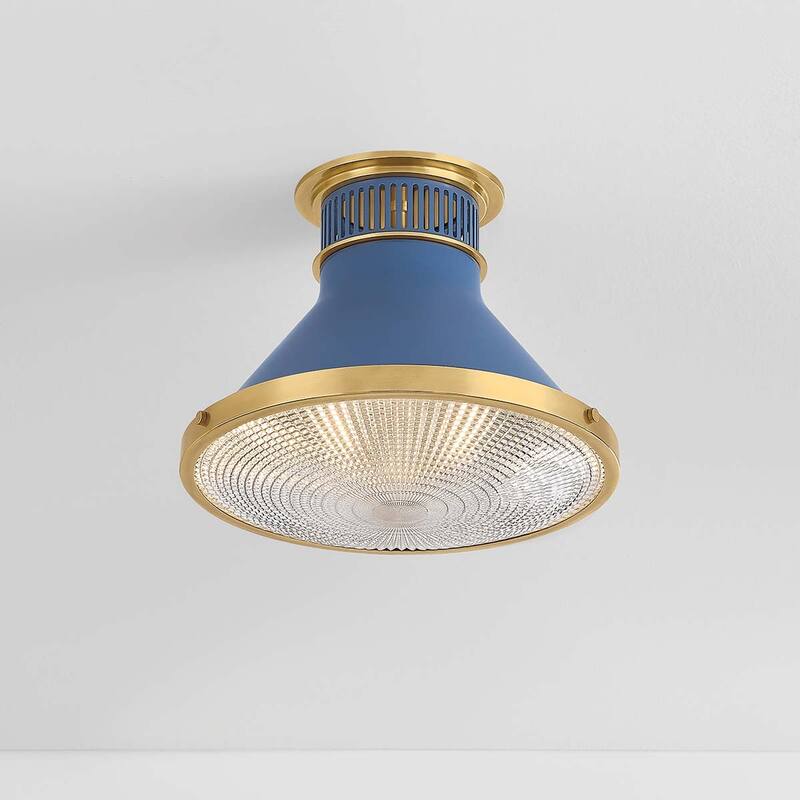 Hudson Valley Lighting MDS2402 Highclere 13" Wide Semi-Flush Ceiling