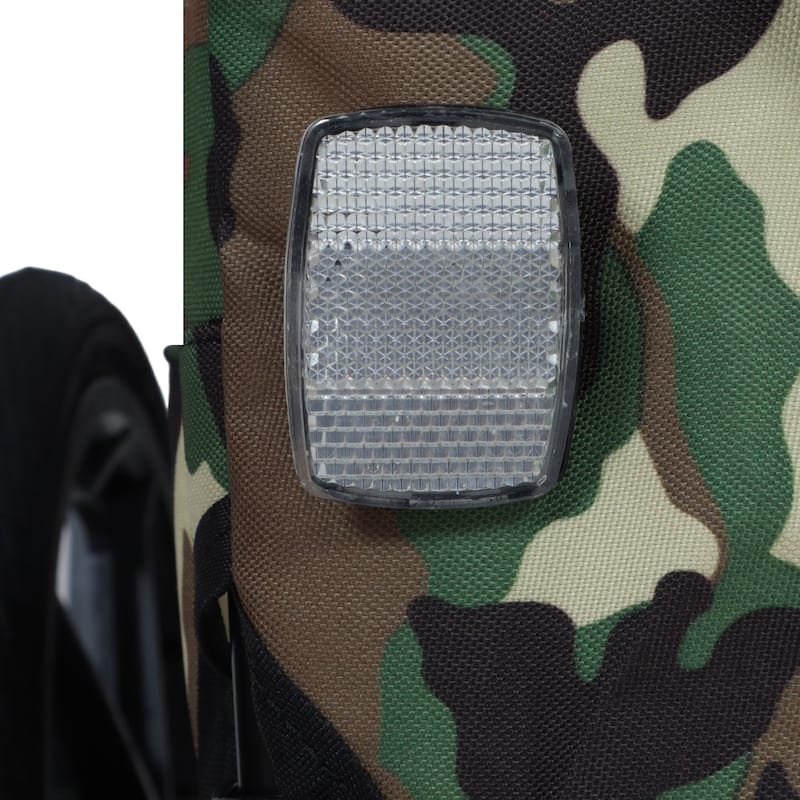 Pet Bike Trailer Dog Cart for Bicycle Suitable for Small and Medium Pets - Camouflage