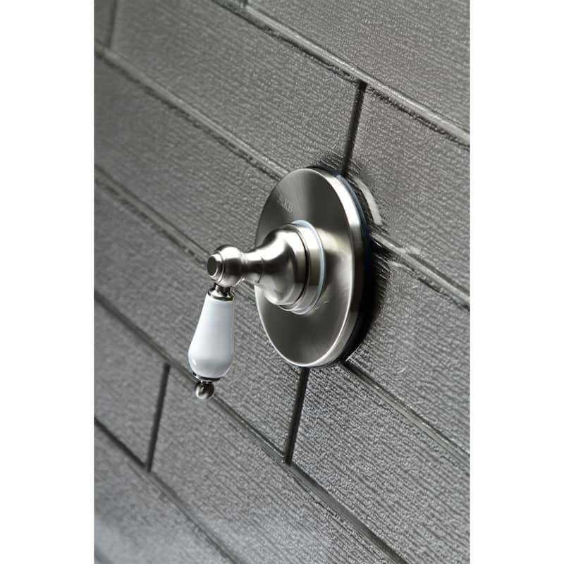 Kingston Brass Single-Handle Three-Way Diverter Valve with Trim Kit