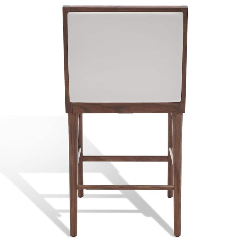 SAFAVIEH Couture Vonne Linen Counter Stool (Set of 2) - 19Wx22Dx36H