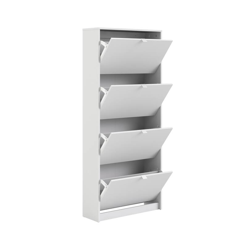 Porch & Den Cambria 4-drawer Shoe Cabinet