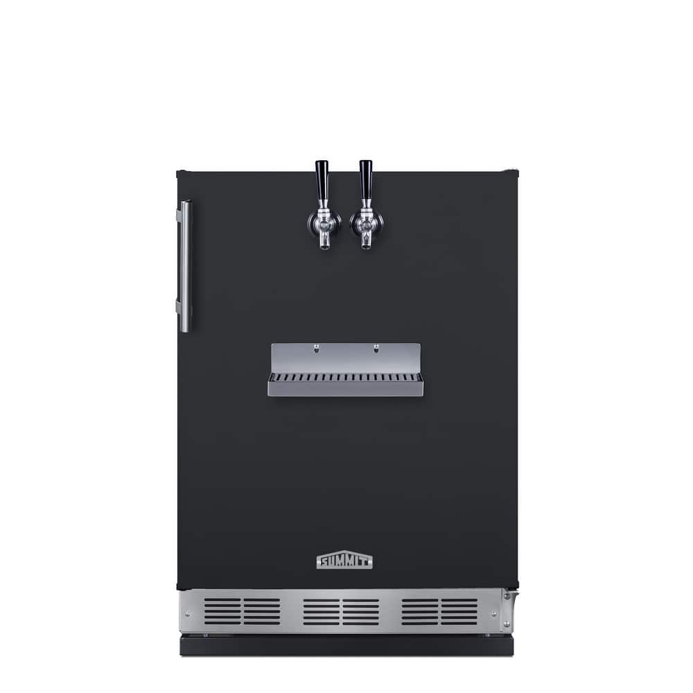 Summit SBCFRTPCF 24" Wide 5.3 Cu. Ft. Built-In Double Tap Coffee