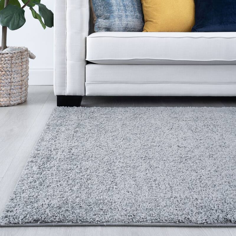 Serene Shag Solid Indoor Area Rug