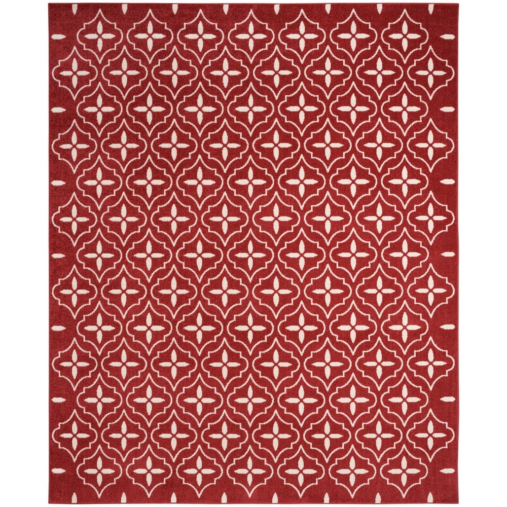 Nourison Sandy Indoor / Outdoor Blue Moroccan Area Rug