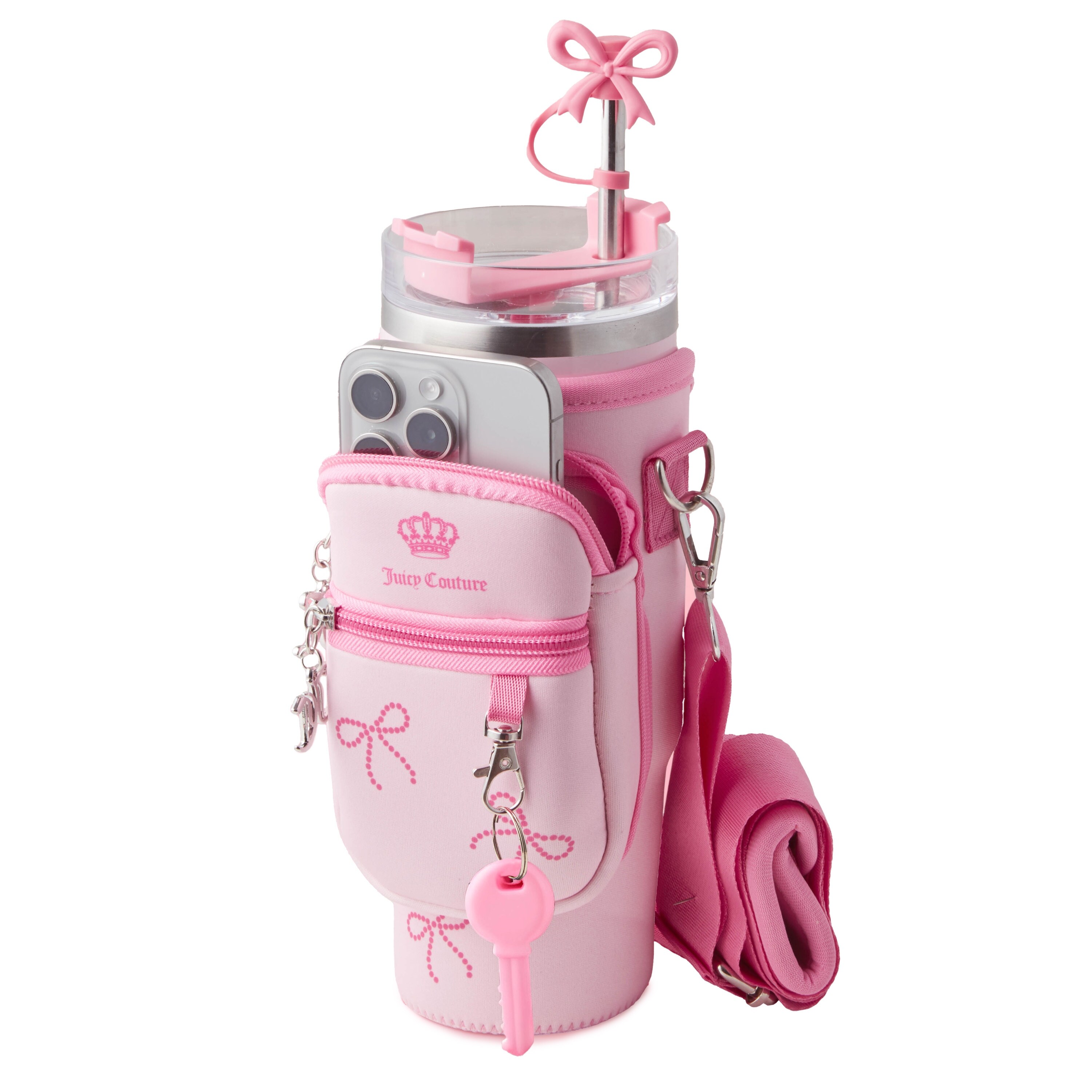 Juicy Couture Jetsetter Hydration Stainless Steel Tumbler with