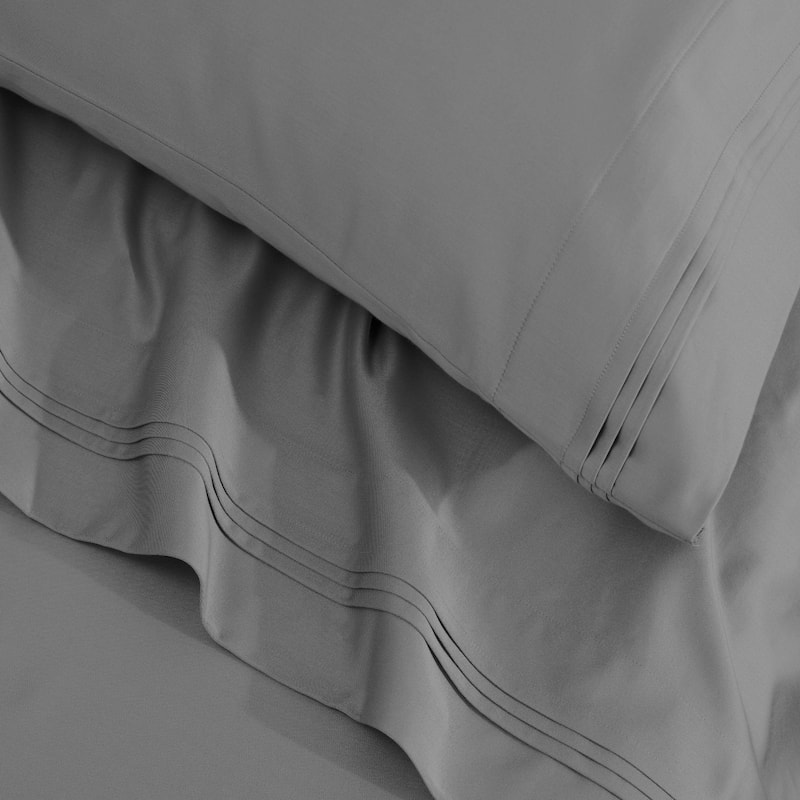 Blue Nile Mills 1500 Thread Count Egyptian Cotton Deep Pocket Solid Sheet Set