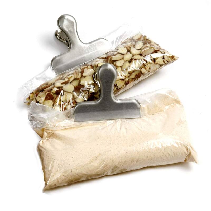 Norpro Stainless Steel Food Storage Mini Bag Clips - 4 Pack - 4 Pack