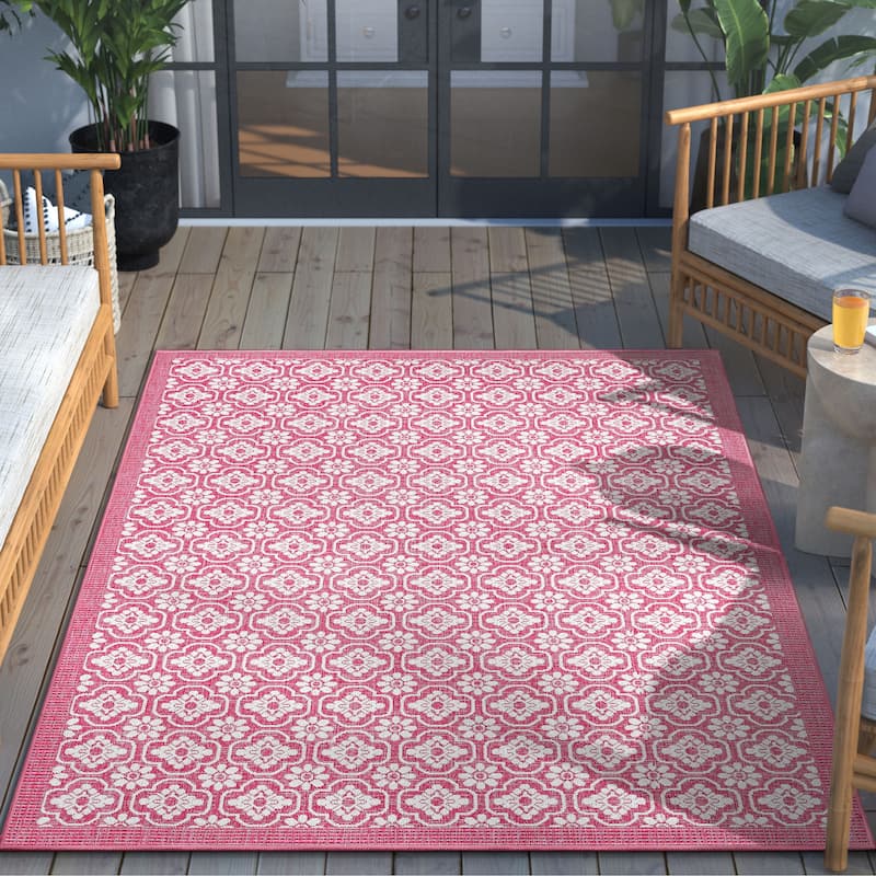 Well Woven Medusa Manola Indoor Outdoor Flatweave Tribal Area Rug