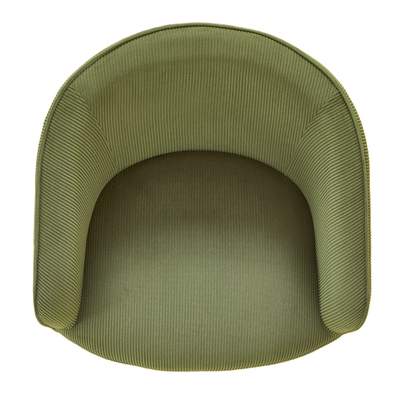 Modern Corduroy Channel Living Room Chair