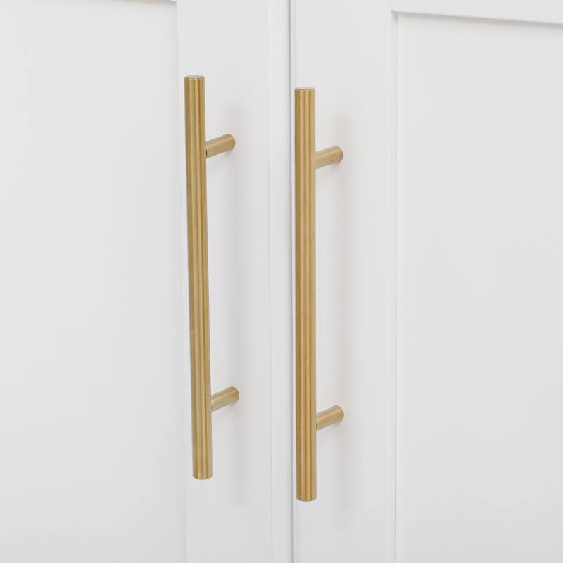 59.3" Rolling Kitchen Island with Storage 2 Pull Out Cabinet Organizers & Rubber Wood Drop Leaf,Trash Can Storage,Power Outlet