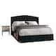 CraftPorch 3 Piece Bedroom Nightstands Set Classic Button Tufted Bed