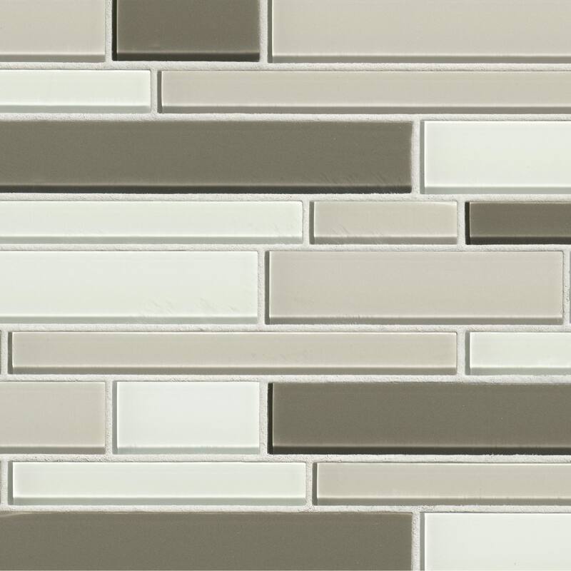 Ackland AKM-G-ME12X12IL-CA Meridian - 12" x 12" Solid Floor and Wall