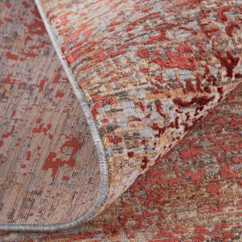 Grand Bazaar Breigh Machine Made Watercolor Modern Area Rug