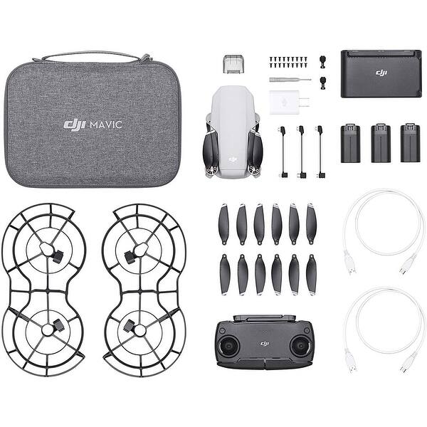 Dji Mavic Mini Combo Drone Flycam Quadcopter With 2 7k Camera 3 Axis Overstock