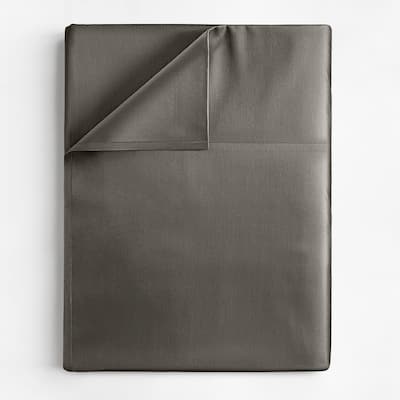CGK Linens Solid Double Brushed Microfiber Single Flat Sheet/ Top Sheet