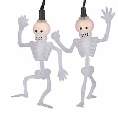 Kurt Adler 10-Light Dancing Skeleton Light Set