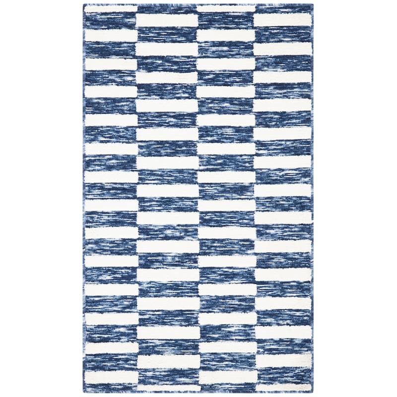 SAFAVIEH Easy Care Machine Washable Kazik Geometric Rug