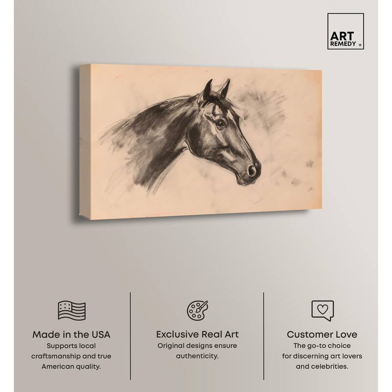 Strong side Canvas by Art Remedy, Gallery Wrapped