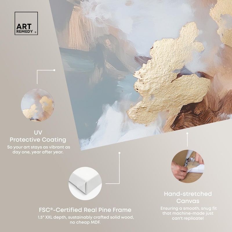 Earth's Palette II Canvas Set of 2 by Art Remedy, Gallery Wrapped